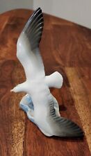 Vintage Rosenthal Handgemalt Germany Seagull Over The Sea Figurine By Fritz picture