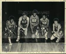 1973 Press Photo Basketball-Southeastern Louisiana University Lion's Starters picture