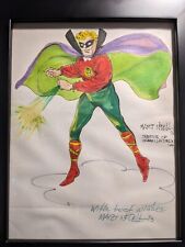 MARTIN NODELL - Green Lantern - Original Art Illustration Signed Twice, Creator picture