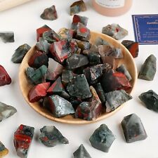 1/3/5pcs Natural African Blood Stone Aromatherapy Diffuser Stone picture