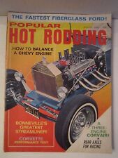 (12) 1960'S POPULAR HOT RODDING MAGAZINES - FROM GOOD TO VERY GOOD - SEE PICS picture