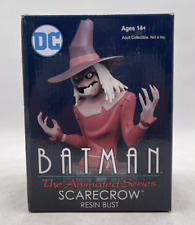 Diamond Select Toys Batman: The Animated Series Scarecrow Resin Bust w/ COA #797 picture