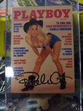 Pamela Anderson GOLD Signature Playmate Celebrity Card Playboy LE 1992 Magazine picture