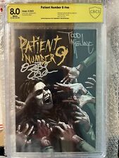 Ozzy Osbourne/Todd McFarlane Signed Patient Number 9 Comic Book CBCS 8.0 picture