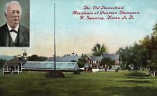 Postcard NH West Swanzey Denman Thompsons Residence Vintage PC a9635 picture