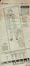 Vintage Excella Pattern E4394 ca.1930's Girls Dress Sz 10 yrs. picture