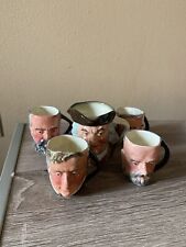 Royal Doulton Toby Character Mugs. Set Of 5 picture