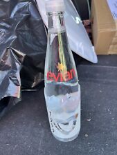 1999 Evian Collectible Glass Water Bottle Unopened Rare Limited Edition picture
