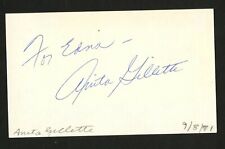 Anita Gillette signed autograph auto 3x5 card They're Playing Our Song C251 picture