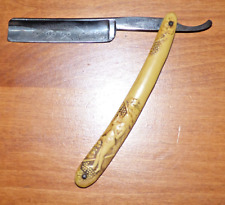 Rare Nude Figural Straight Razor With Fancy Handle - Linder & Co. Germany picture