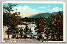 N. WOODSTOCK, NH. C.1925 PC.(N34)~VIEW OF FRANCONIA NOTCH FROM ARTISTS VIEW picture