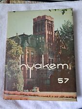 Vintage 1957 Central Washington College Ellensburg School Annual/Yearbook -O picture