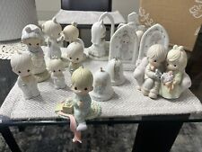Precious Moments Figurines Lot - 13 Best Man Love Blooms God Prayer Friends I Do picture