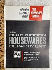 1963 October Housewares Chain Store Age Magazine Vintage Store Manager Section 3 picture