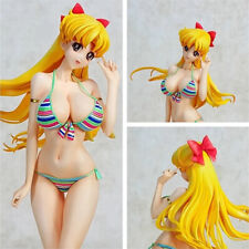 30CM Anime Sailor Moon Minako Aino Sailor Venus Swimsuit Figure PVC Model Doll picture