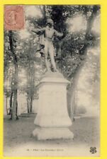 cpa RARE 64 - PAU statue of the SINGER 