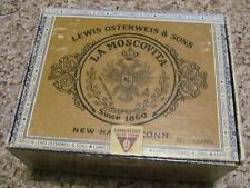 Rare Vintage Lewis Osterweis & Sons La Moscovita Cigar Box picture