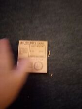 A3h Ephemera 1951 holders card national savings  picture
