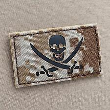calico jack pirate jolly roger IR AOR1 infrared tactical OCP rackham patch picture