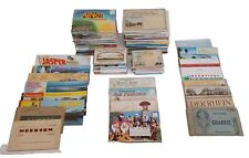 Huge Lot Souvenir Postcard Folders 120+ Pieces picture