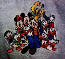 Vintage Disney Store Jean Jacket X-Large Mickey And Friends Adorable picture