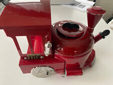 Vintage MKI Kamenstein World of Motion Steam Engine Tea Kettle  613 Red picture
