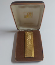 Win Electronic Lighter 7300/9500 Gold Japan Original Box Paperwork-Untested picture