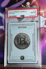 2022 Cardsmiths Currency Series 1  Bitcoin Base Card #1A PSA 8 BTC SSP SP picture