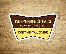 Independence Pass Colorado Decal Sticker Continental Divide Rocky Mountains 4