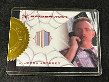 2007 Rittenhouse Sony Spider-Man JK Simmons J Jonah Jameson Patch Card Sealed AA picture