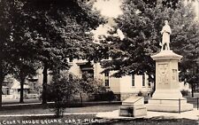 HART Michigan~Civil War MonumentTo Our Fallen Heroes~Courthouse Square~RPPC 1927 picture