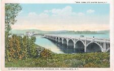 Ashokan Dam Sixteen Arch Bridge Dividing Weir Unused 1920 NY  picture