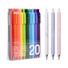  PURE 20 Color Ink Gel Pens Plus ROCKET 3 Pieces Cute Stationery 0.5mm Fine  picture