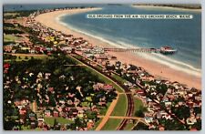 Old Orchard Beach, Maine ME - Old Orchard View from the Air - Vintage Postcard picture