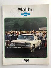 Original 1979 Chevrolet Malibu Sales Brochure *1979 - Malibu Cars and Wagons*  picture