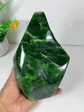 1.5kg Nephrite Jade Rough Polished Stone Tumble Natural Freeform Crystal picture