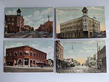 Vintage Lot of 4 Postcards 1909-1910 (Posted) Corvallis Oregon #5 picture