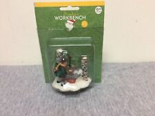 Vintage Santa’s Workbench Accessories Man At The Well Figurine picture