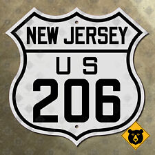 New Jersey US Route 206 highway marker 1926 16x16 Trenton Hammonton picture