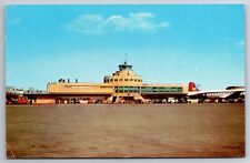 Postcard Chicago Illinois Midway Airport Termal Airplanes c1958 picture