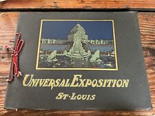 1904 Universal Exposition Booklet St. Louis World’s Fair picture