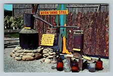 Pigeon Forge TN-Tennessee, Moonshine Still, Hillbilly Village, Vintage Postcard picture