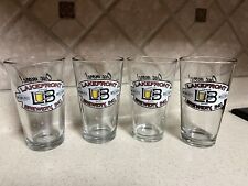 Lakefront Brewery, Inc. 4 Pint Beer Glasses One more Then we Go. Milwaukee, WI picture