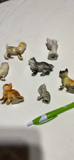 Lot of 7 | Mini Cat Figurines | EUC picture