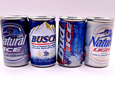 Mini Beer Cans Refrigerator Magnets Made in Italy - Budweiser Anheuser Busch picture