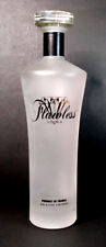Flawless French Vodka Empty Bottle Frosty Design With Cap 750 ml picture