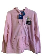 NWT Rare Old Stock Disney Tink Par Excellence Jacket Size L Tinkerbell Pink picture