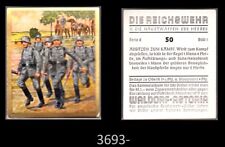 1-1933 WALDORF-ASTORIA DIE REICHSWEHR ABSITZEN ZUM KAMPF. CARD#50 SEE SCAN picture