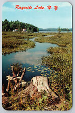 Vintage Postcard Raquette Lake, New York picture