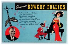 Sammy's Bowery Follies Cabaret Restaurant New York City Nyc NY Postcard (EP2) picture